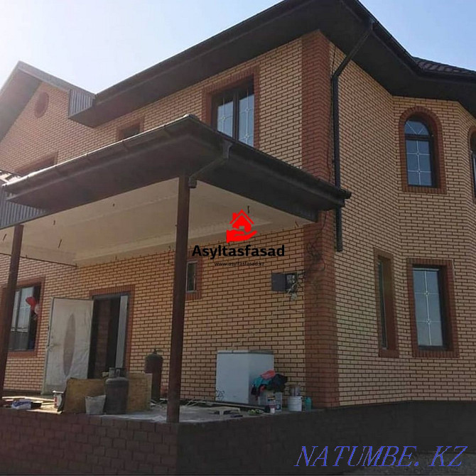 Facade panels with insulation, Thermal panels for brick, fiber panels, Almaty - photo 5