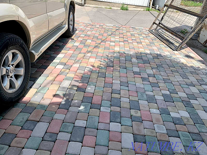Promotion Stone blocks vibropress, thickness 6cm, 7cm, 8cm Almaty - photo 1