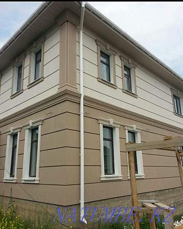 Thermal panel. Front decor. Thermal facade. Window framed. Column. Shymkent - photo 3