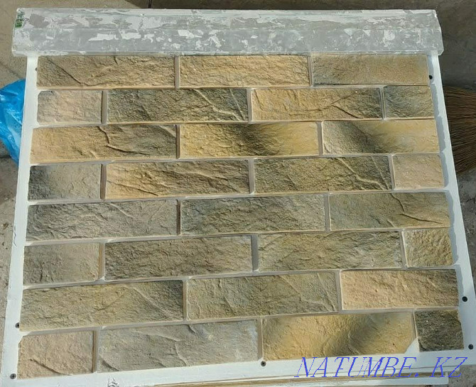 Decorative bricks and 3D panels, moldings, columns, fillets Shymkent - photo 7