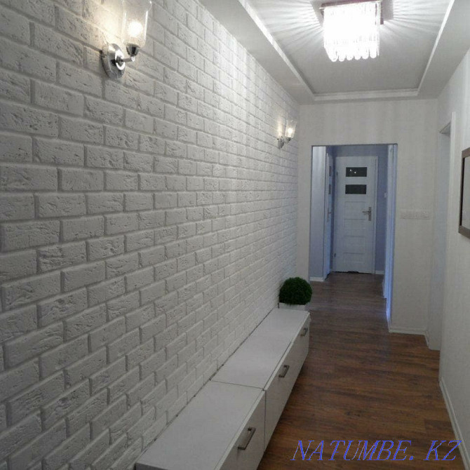 Decorative bricks and 3D panels, moldings, columns, fillets Shymkent - photo 1