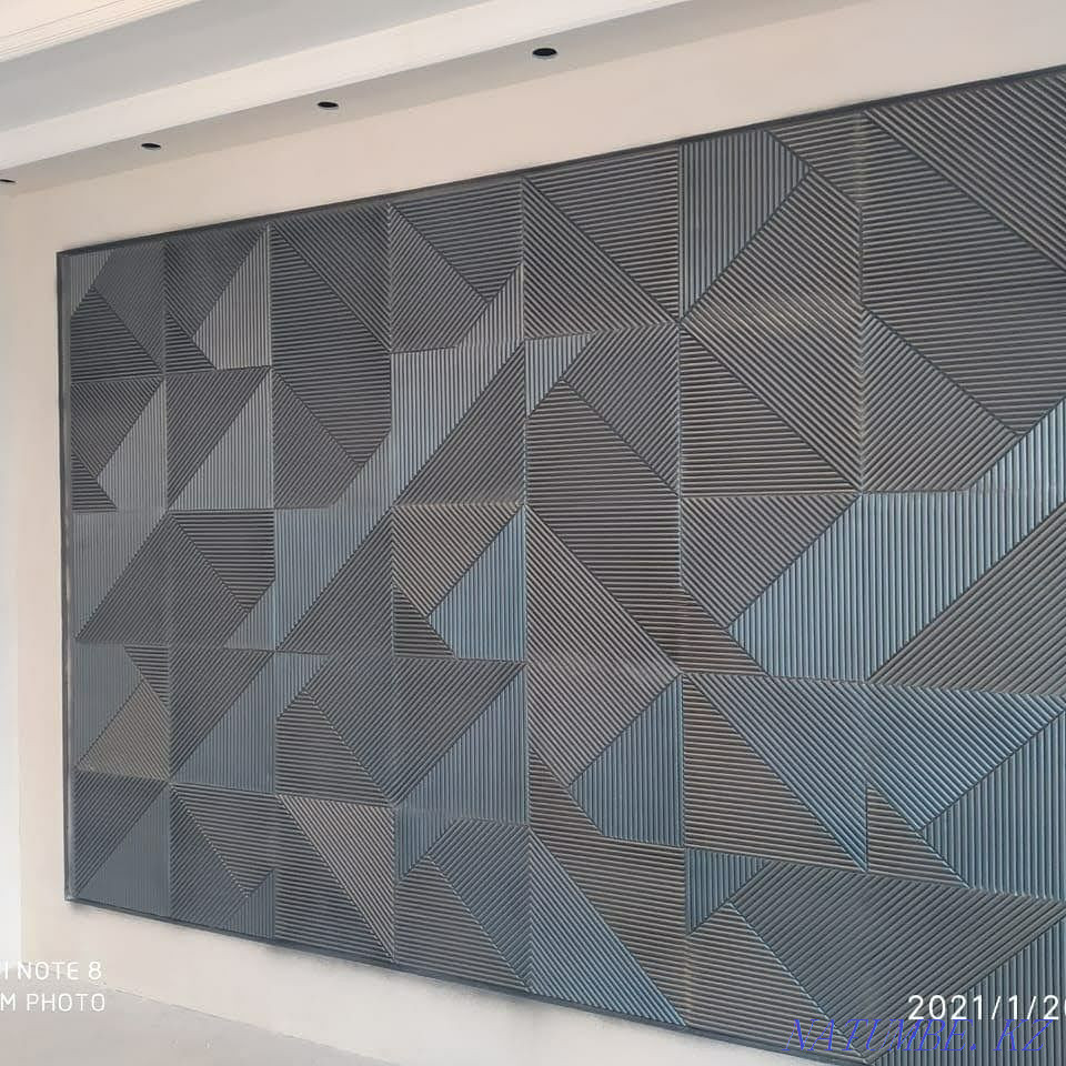 Decorative bricks and 3D panels, moldings, columns, fillets Shymkent - photo 8