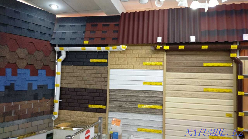 Сайдинг виниловый ассортимент САЯХАТ + водосточная система Низкие цены Петропавловск - изображение 1