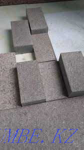Granite stone blocks, granite curb available and to order. Almaty - photo 7