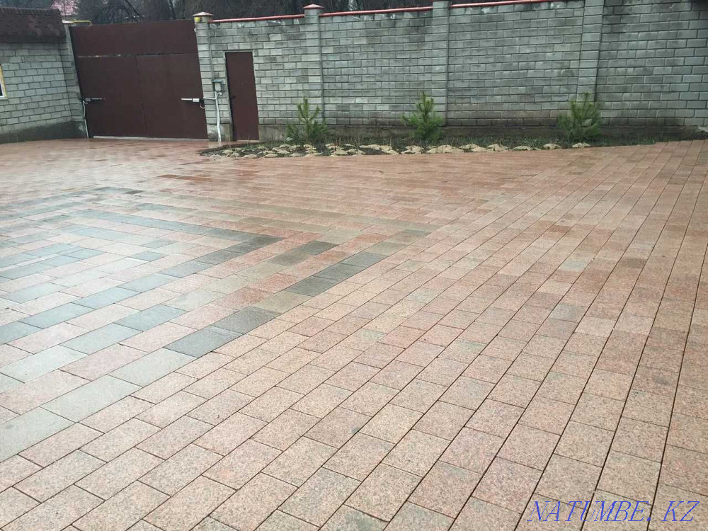 Granite stone blocks, granite curb available and to order. Almaty - photo 3