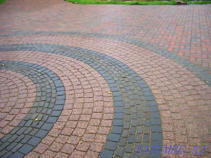 Granite paving stone. Installment plan Almaty - photo 1