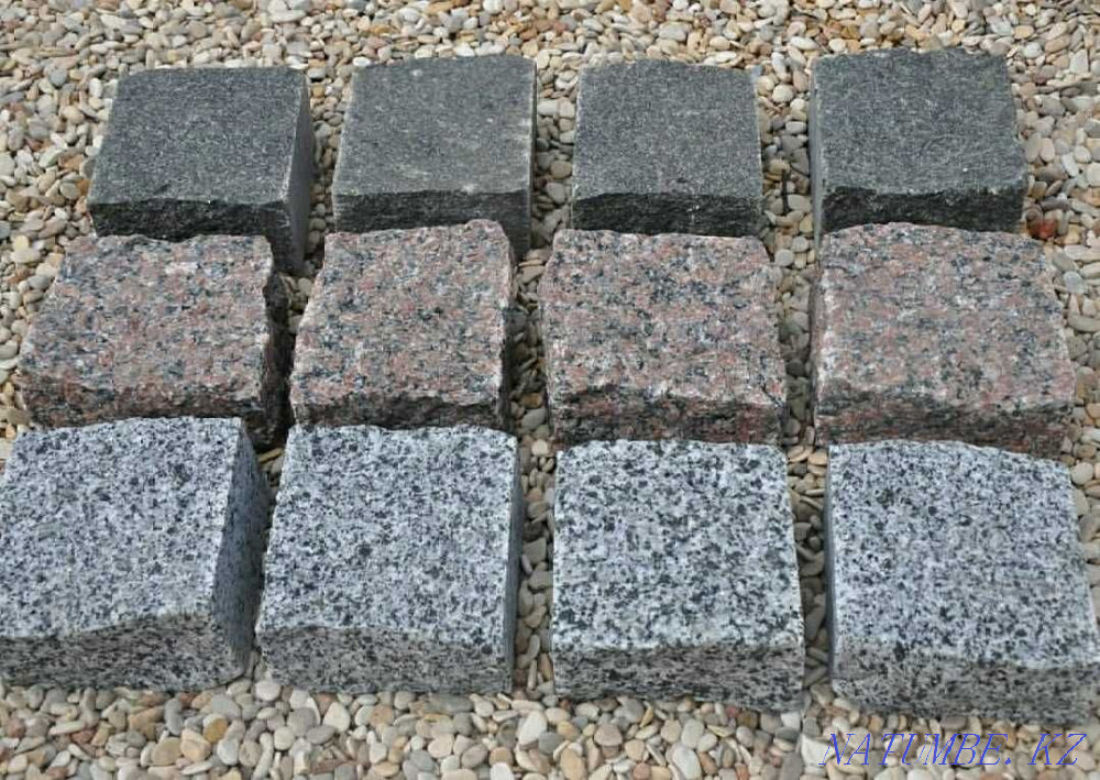 Granite paving stone. Installment plan Almaty - photo 4