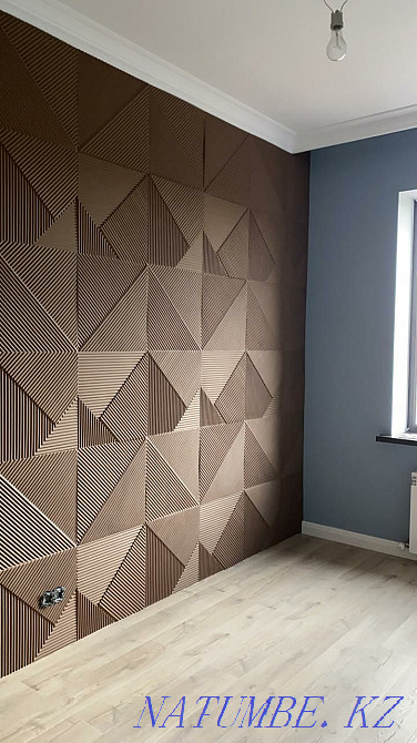 3Д панель из гипса и декоративный кирпич Алматы - изображение 2