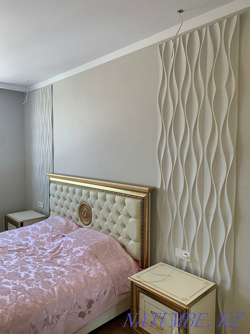 3Д панель из гипса и декоративный кирпич Алматы - изображение 6