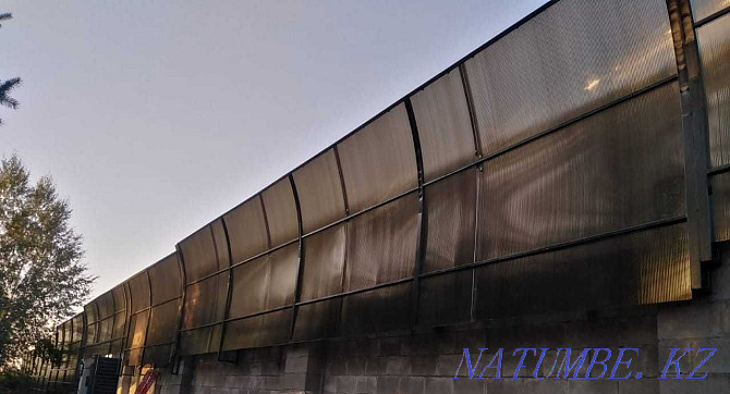 Cellular polycarbonate (polygal) for fences Almaty - photo 4