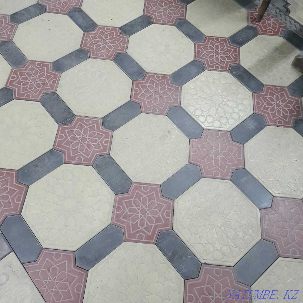 Paving stones. Euro and Vibropress. In assortment. In stock and on order. Almaty - photo 5