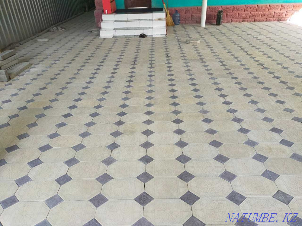 Paving stones. Euro and Vibropress. In assortment. In stock and on order. Almaty - photo 3