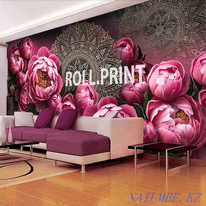 Wallpaper with photo printing Almaty - photo 1