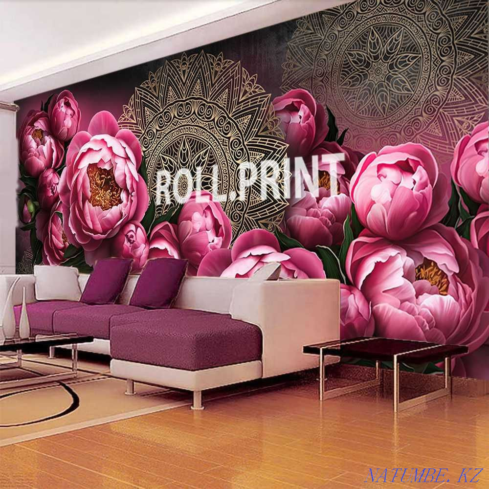 Wallpaper with photo printing Almaty - photo 1
