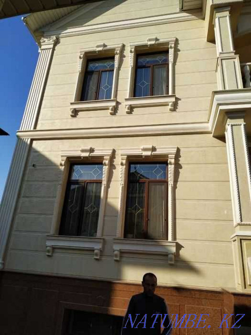 LIQUID TRAVERTINE, decor from polyfoam, caron, cornice, processing Shymkent - photo 4