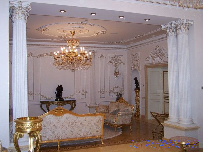 From plaster: fillets, moldings, columns, etc.! Astana - photo 3