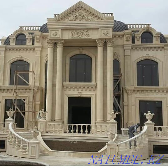 Facade decoration made of stone Astana - photo 1