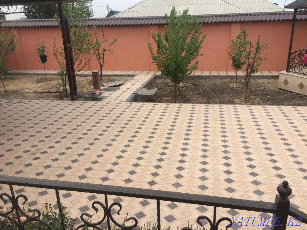 Paving slab paving stones stone tray curb plinth Shymkent - photo 3
