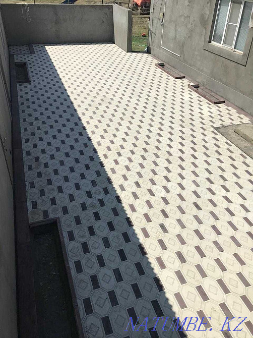 Paving slab paving stones stone tray curb plinth Shymkent - photo 5