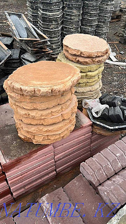 Тротуарная плитка пенек для декора Алматы - изображение 1