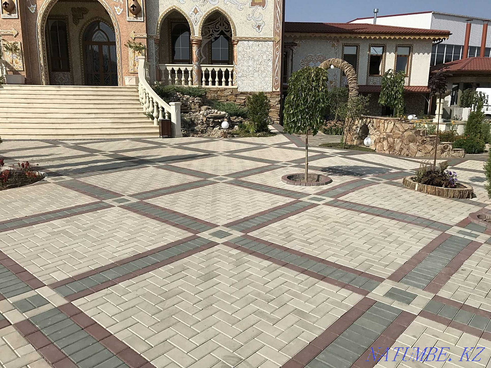 Paving stones of all kinds. Almaty - photo 7