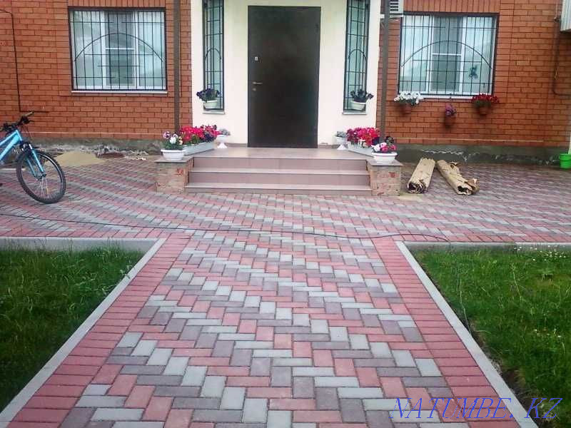 Paving stones. Promotion for all types. Almaty - photo 3