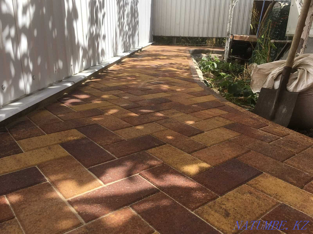 Paving stones. Promotion for all types. Almaty - photo 2