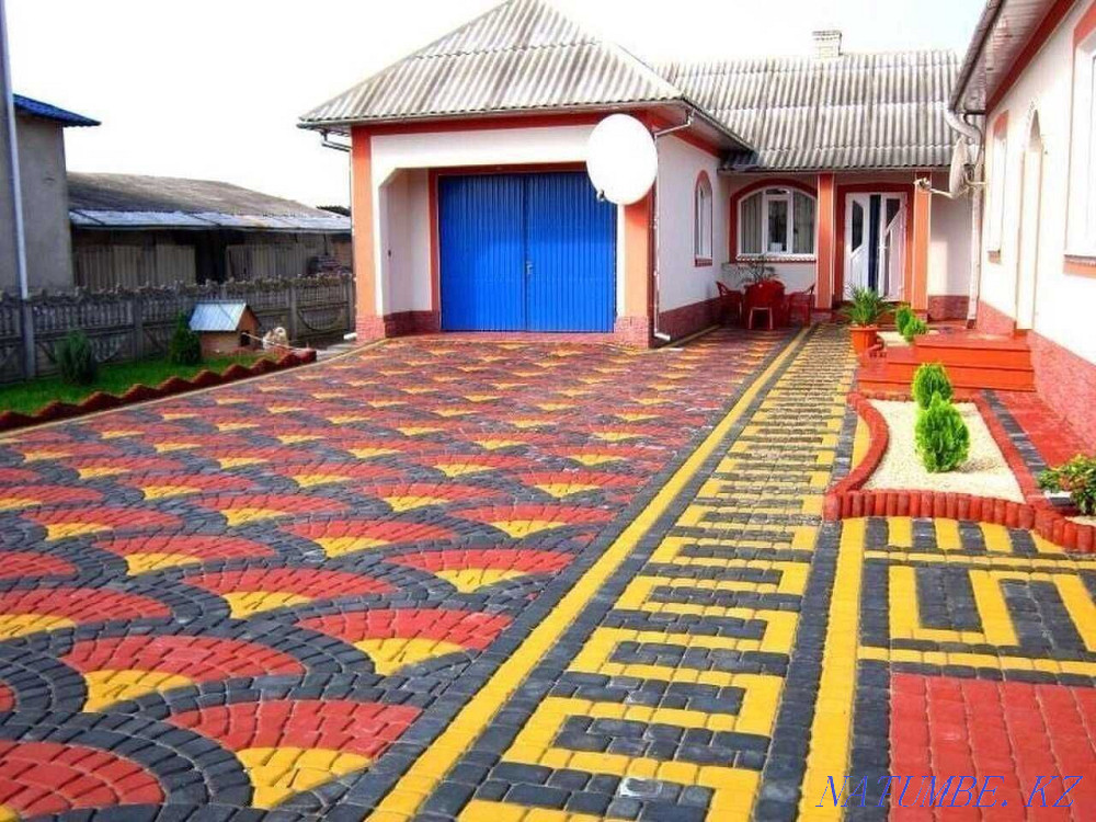 Paving stones. Promotion for all types. Almaty - photo 8