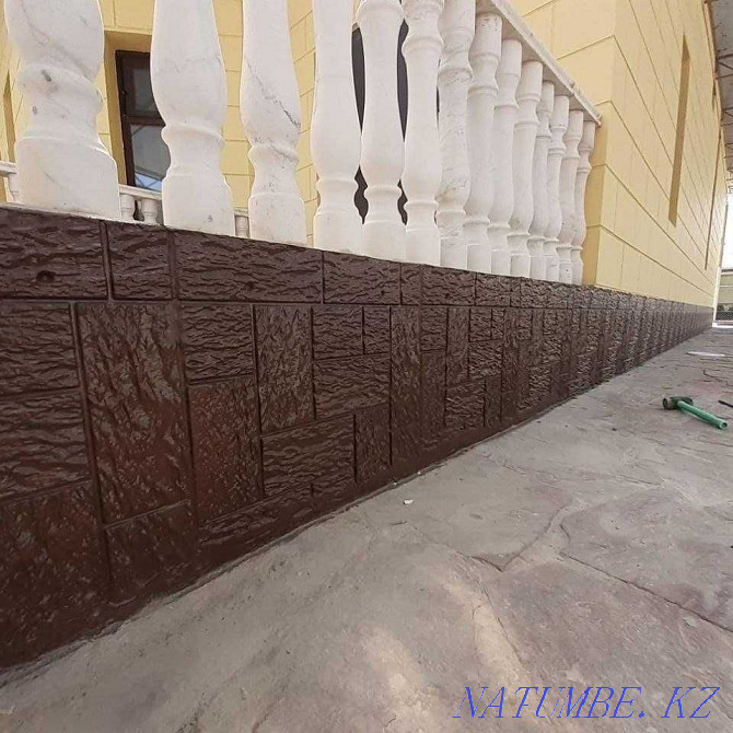 Термопанели Кирпич Травертин Цена в Казахстане Фасадный Декор на Заказ Гульдала - изображение 1