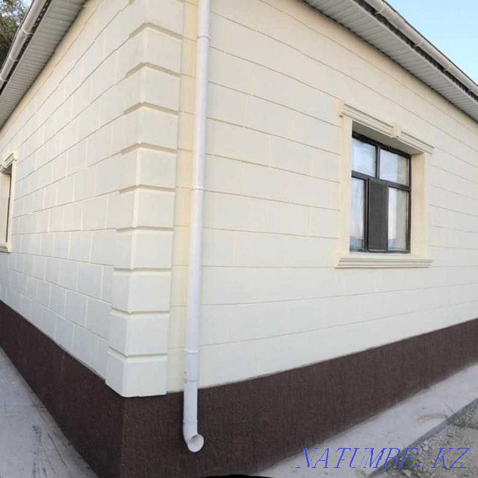 Thermal panels Brick Travertine Price in Kazakhstan Facade decor to order Гульдала - photo 6