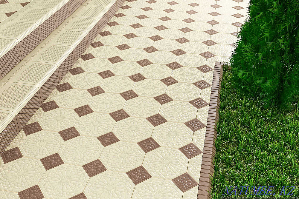 Paving slabs pavers stone tray curb plinth Shymkent - photo 5