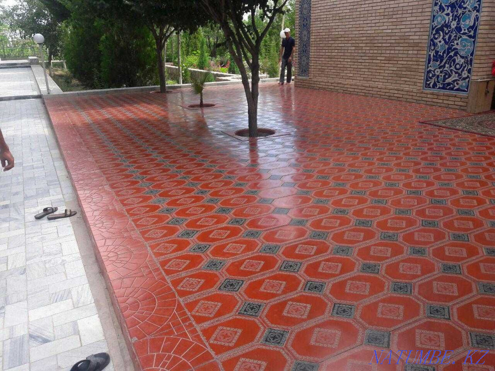 Paving slabs pavers stone tray curb plinth Shymkent - photo 7