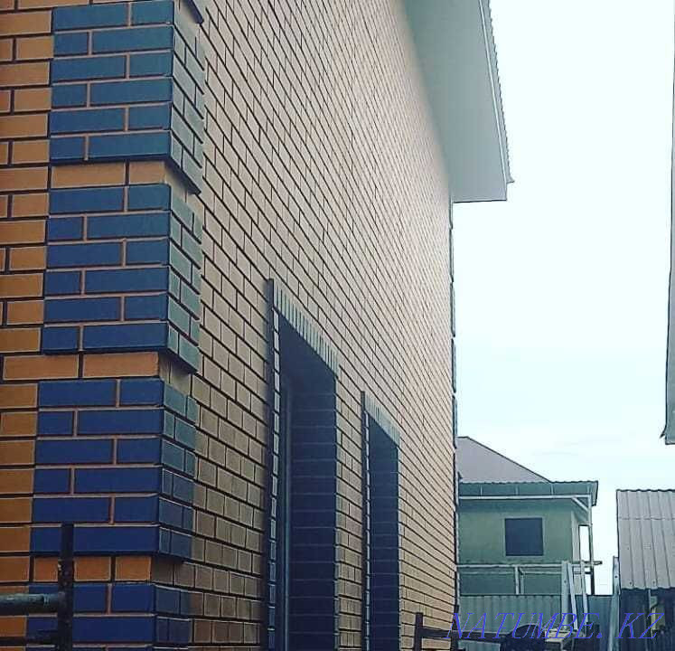 Термопанели с Клинкерной Плиткой Травертин Фасад Белый Мрамор LUX Талдыкорган - изображение 7