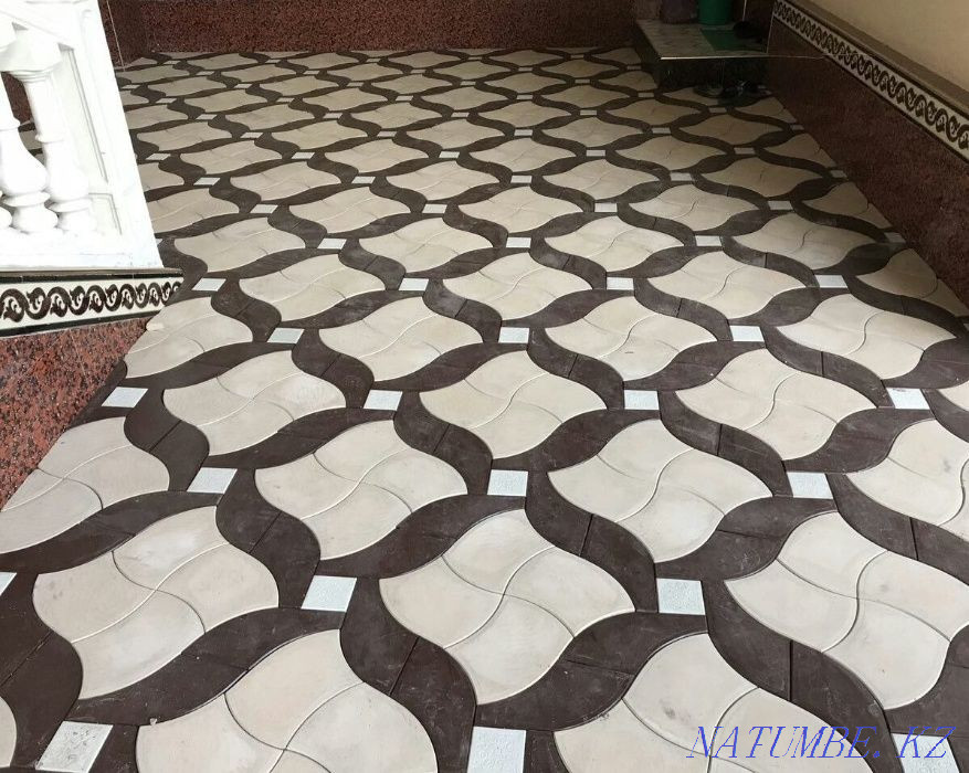 Paving stone Paving slabs stone curb socle tray curb Shymkent - photo 2