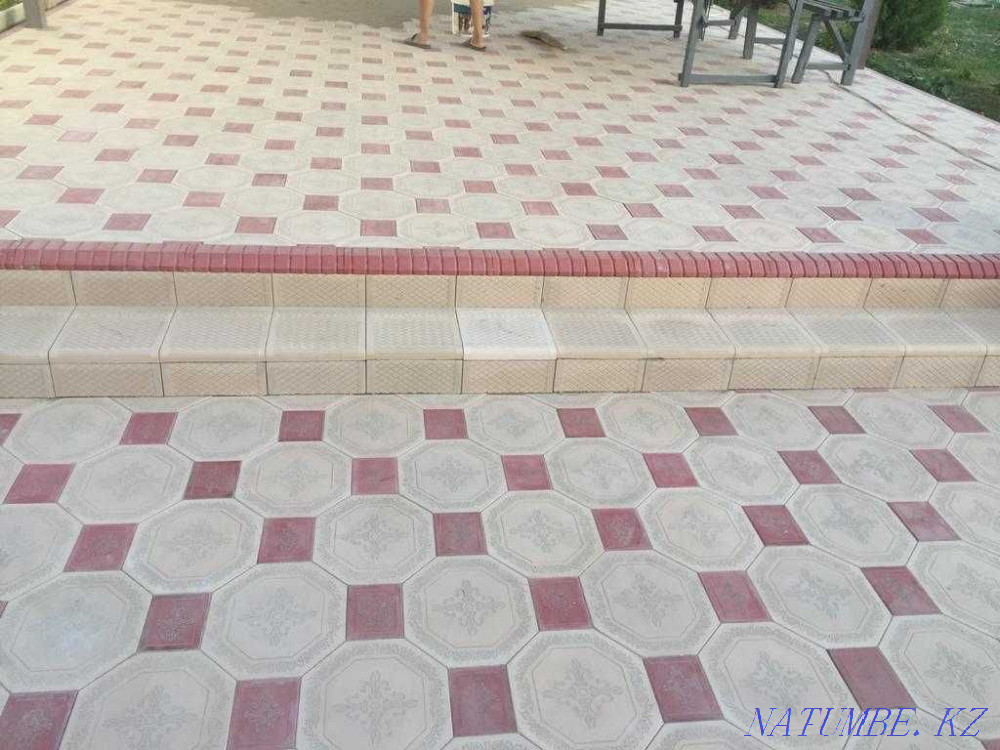 Paving slabs stone Paving stone curb tray Shymkent - photo 4