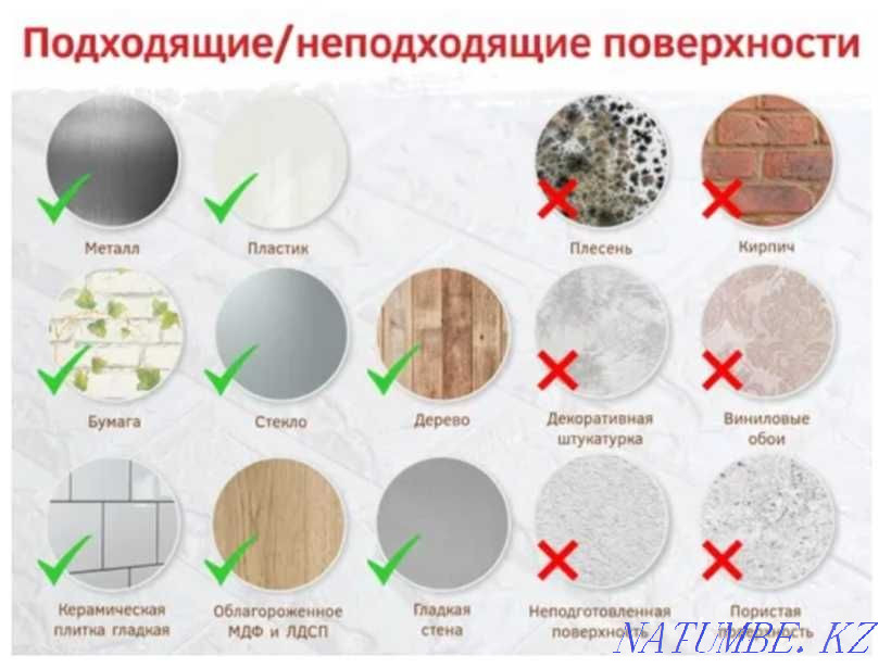 3D панели мягкие для стен "Кирпич белый", обои самоклеющиеся 2.7м2 Шымкент - изображение 5