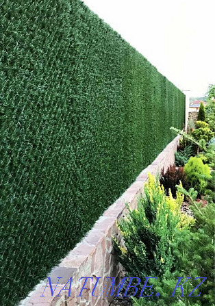 Fence Fencing Mesh Lawn Landscape Design Artificial Hedge Atyrau - photo 6