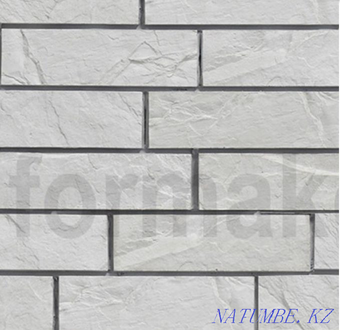 Decorative stone (embossed brick, 3 d panels from 2500 m2) Astana - photo 2