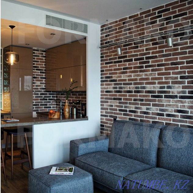 Decorative stone (embossed brick, 3 d panels from 2500 m2) Astana - photo 7