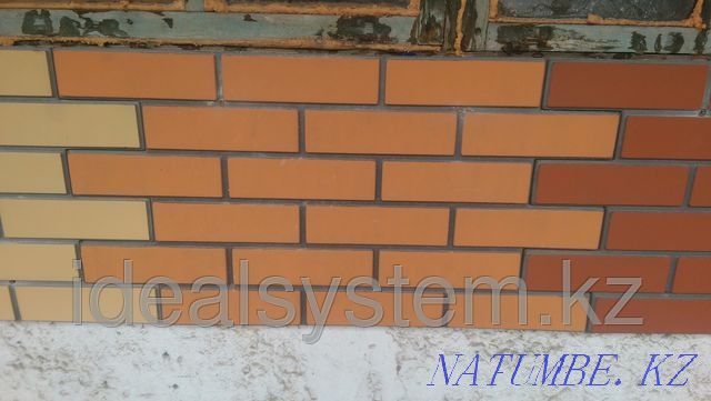 фасадные панели (облицовочный кирпич ) от2300 м2 Астана - изображение 1
