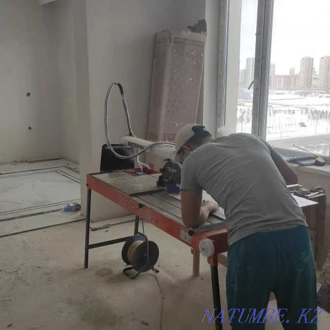 Tile and porcelain stoneware cuts: Straight cut 45° cut Astana - photo 1