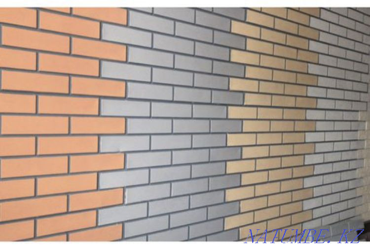 Decorative stone (smooth brick) clinker, 3D panels from 1500 tenge Astana - photo 2