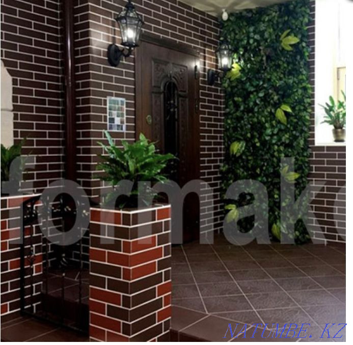 Decorative stone (smooth brick) clinker, 3D panels from 1500 tenge Astana - photo 1