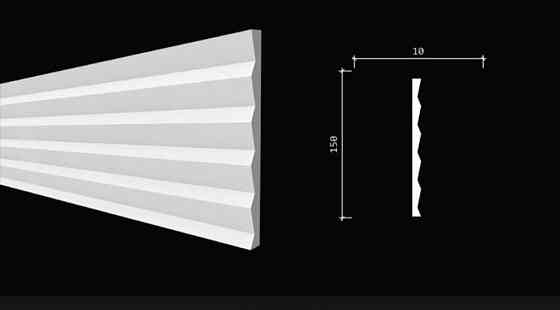 3D панели из дюрополимера Decor Dizayn Алматы