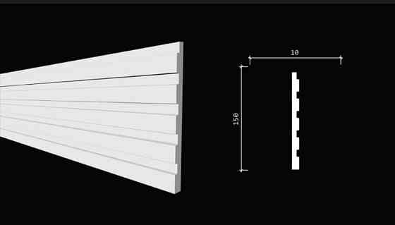 3D панели из дюрополимера Decor Dizayn Алматы