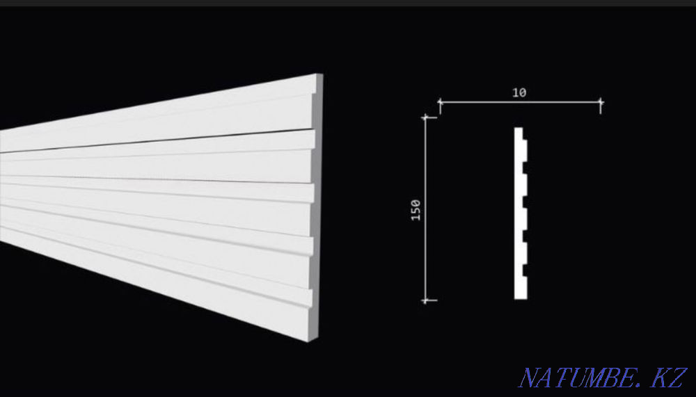 3D панели из дюрополимера Decor Dizayn Алматы - изображение 3