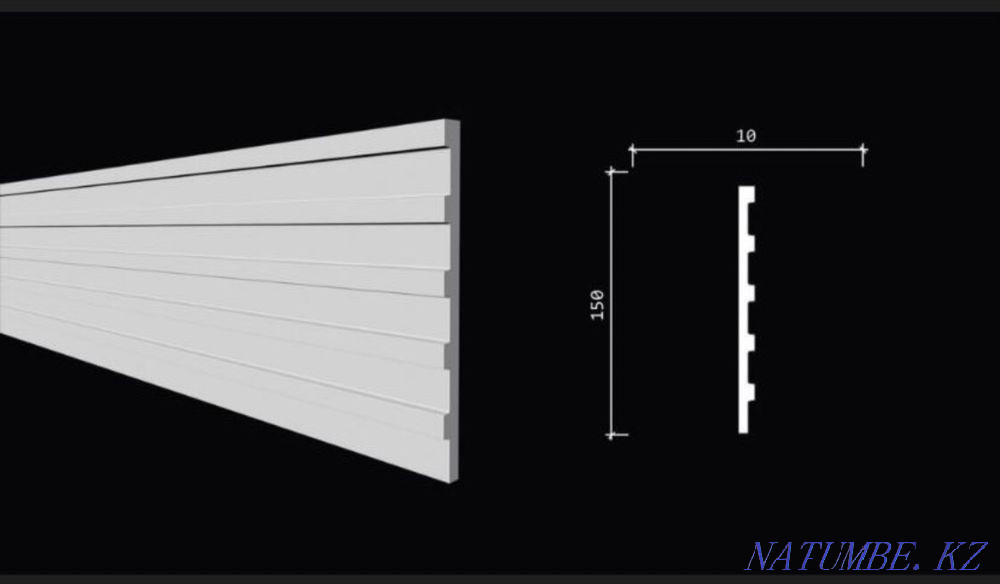 3D панели из дюрополимера Decor Dizayn Алматы - изображение 2