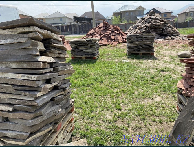 Плитняк натуральный камень оптом и в розницу Алматы - изображение 1