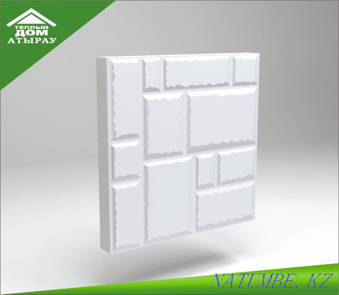 Thermal facade, thermal panel, polyfacade, thermal plates - 3cm-2500 tenge/m2 Atyrau - photo 8
