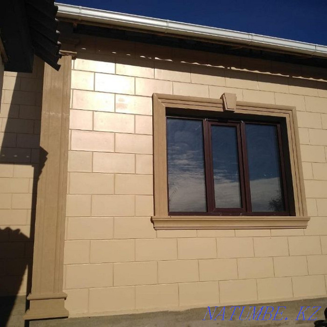 Thermal facade, thermal panel, polyfacade, thermal plates - 3cm-2500 tenge/m2 Atyrau - photo 4